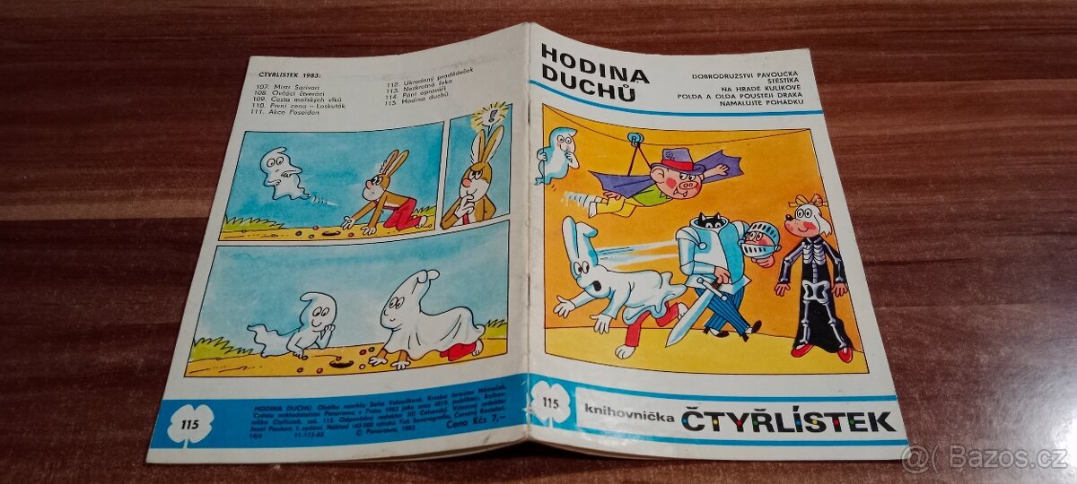 Čtyřlístek č. 107 - 115. Ročník 1983 - 19