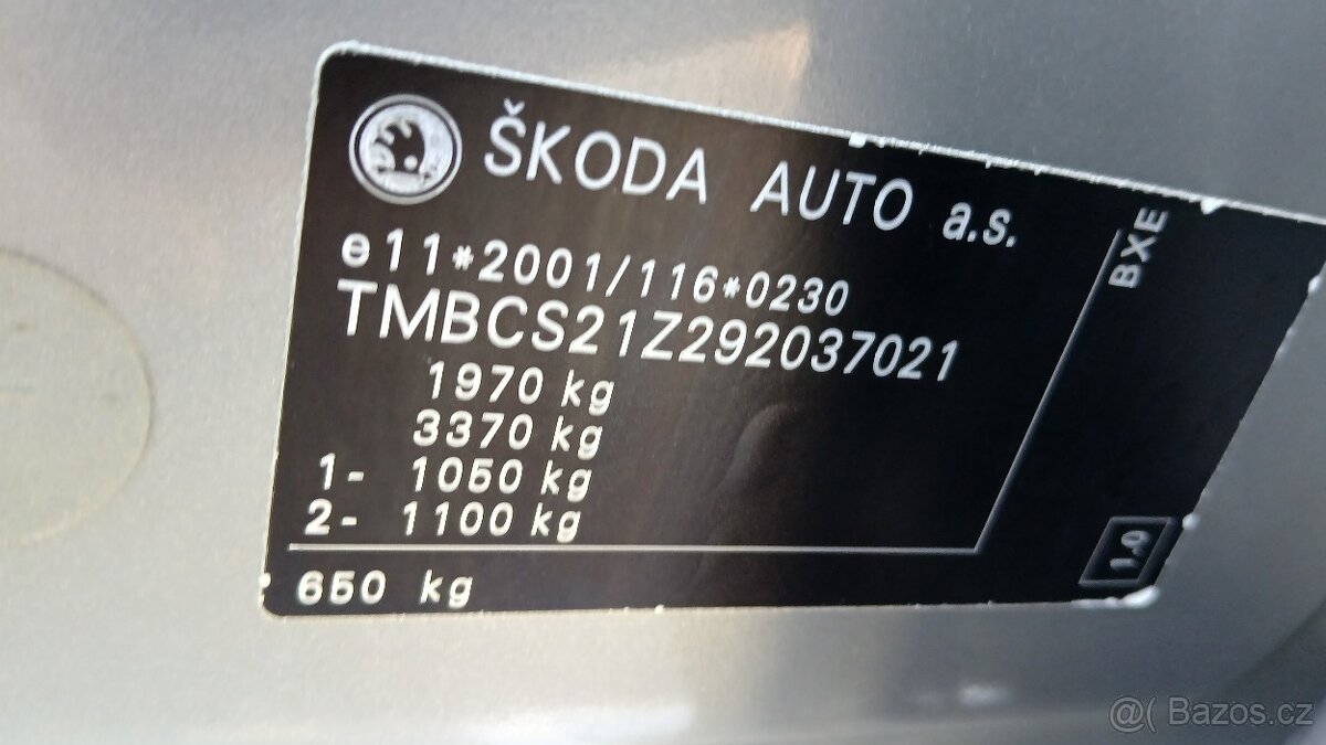 Octavia II 1,9 tdi 77Kw,TOP STAV. - 19