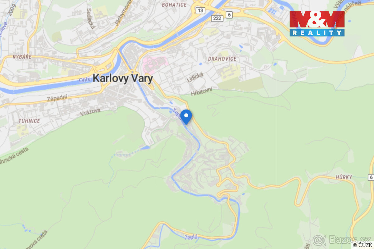 Sleva Prodej bytu 2+1, 56 m², Karlovy Vary, ul. Vřídelní - 19