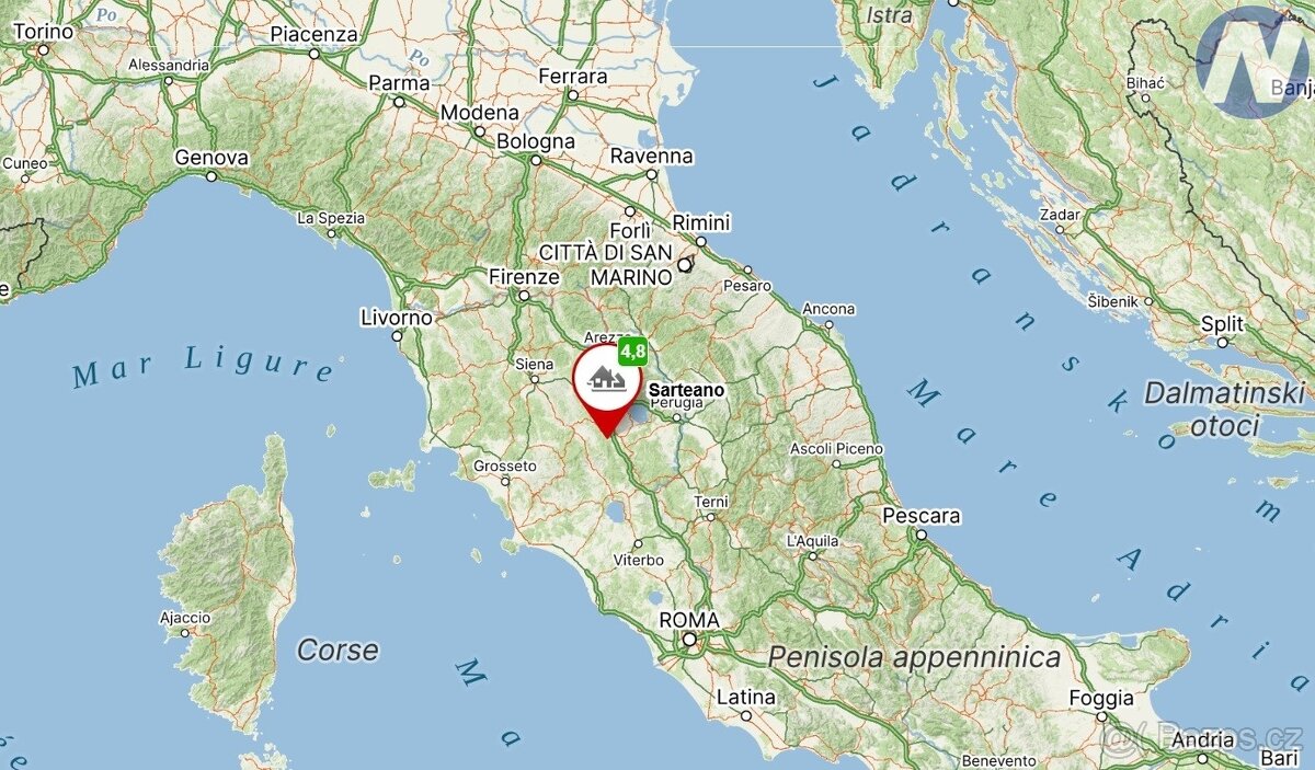 Rezidence Viola u obce Sarteano, Toskánsko - 19