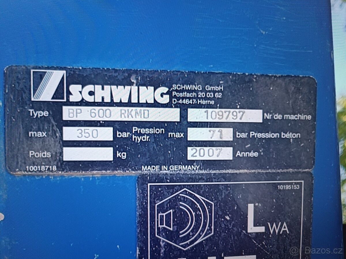 Mercedes-Benz Actros 3241 Betonpumpa SCHWING 2008 - 19