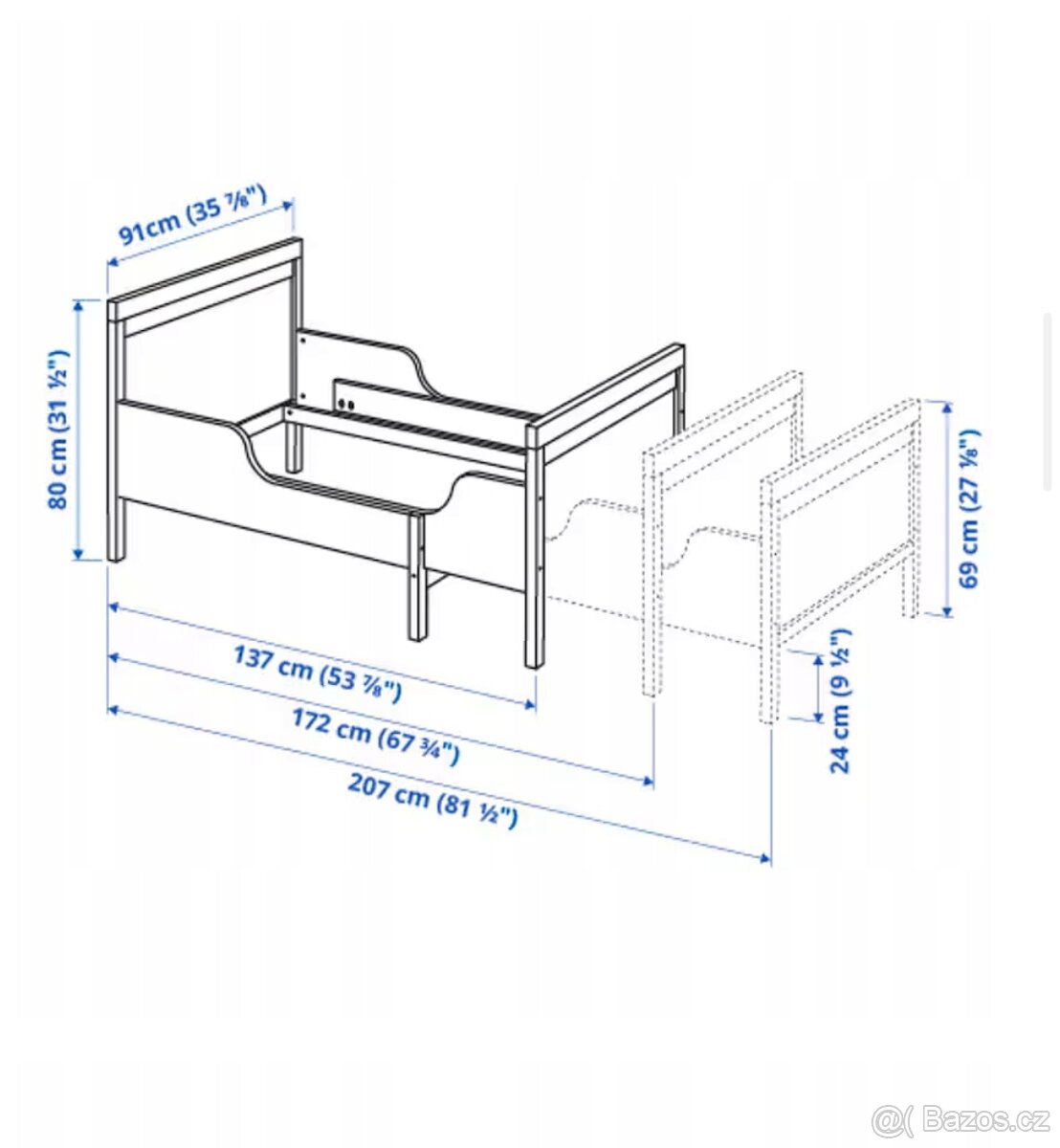 Postel IKEA SUNDVIK kompletní - TOP - 19