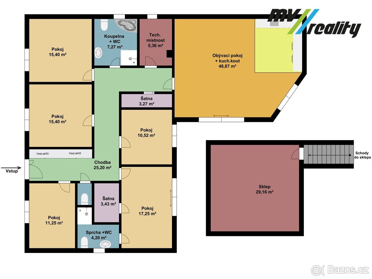 Chotouň - Chrášťany - Prodej rodinného domu (210 m²) s pozem - 19