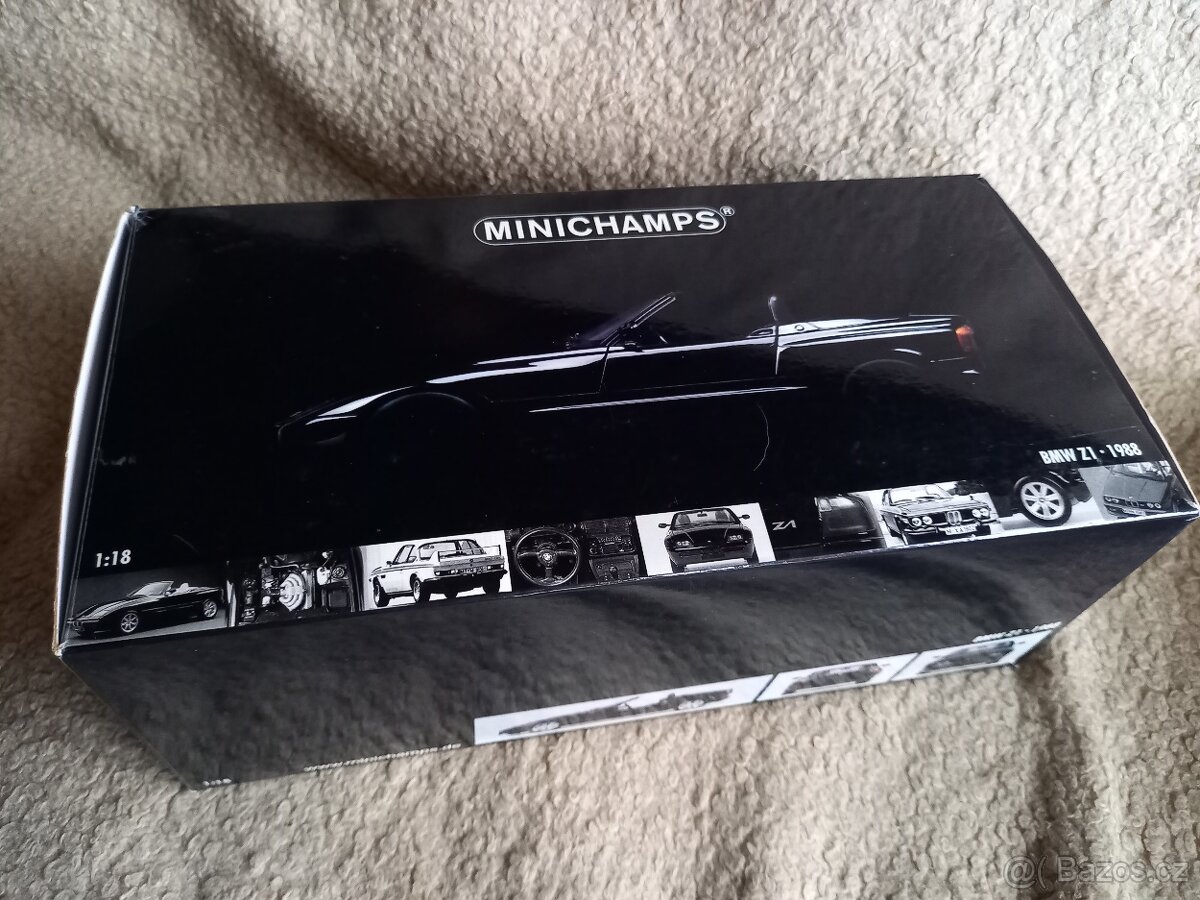 Prodám BMW Z1 - 1:18 - Minichamps, s originální krabicí - 19