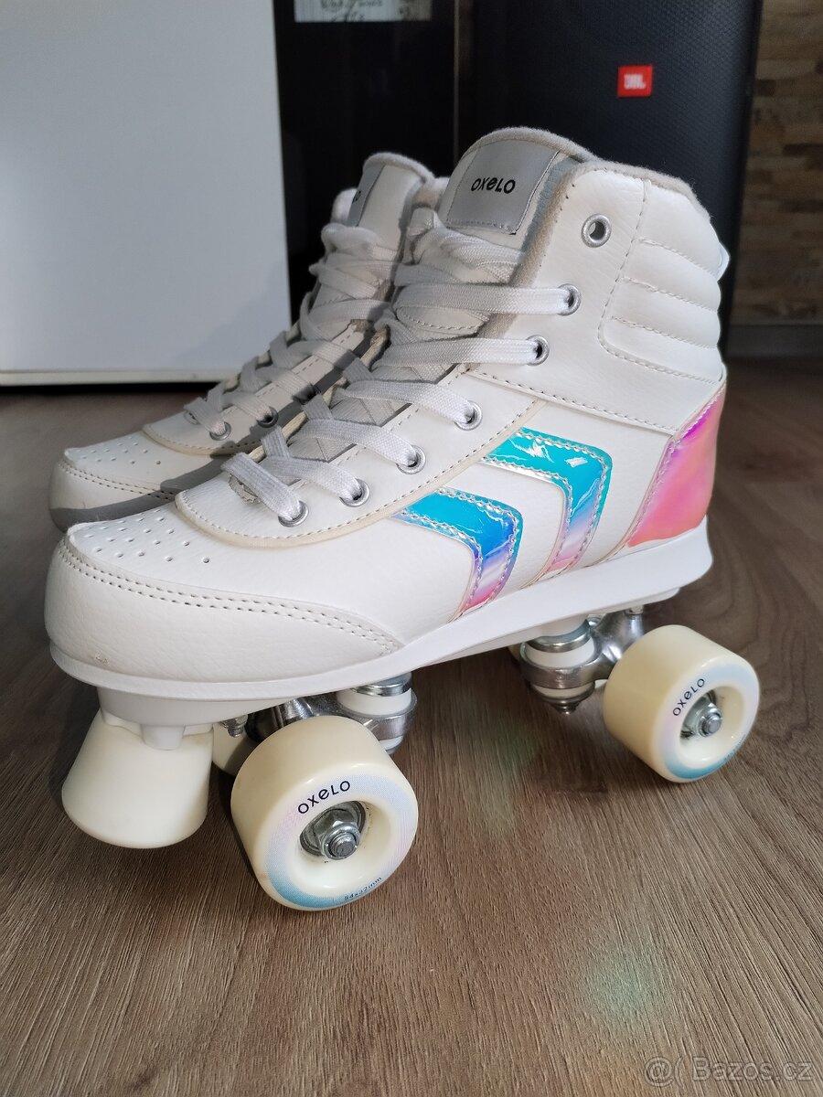 Dívčí / dámské kolečkové brusle Oxelo vel 37 - 19