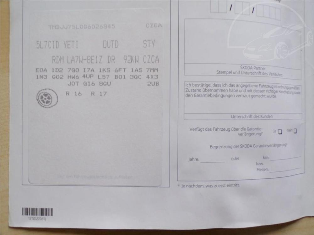 Škoda Yeti 1,4 TSI, STYLE DSG,TAŽNÉ ZAŘÍZENÍ - 19