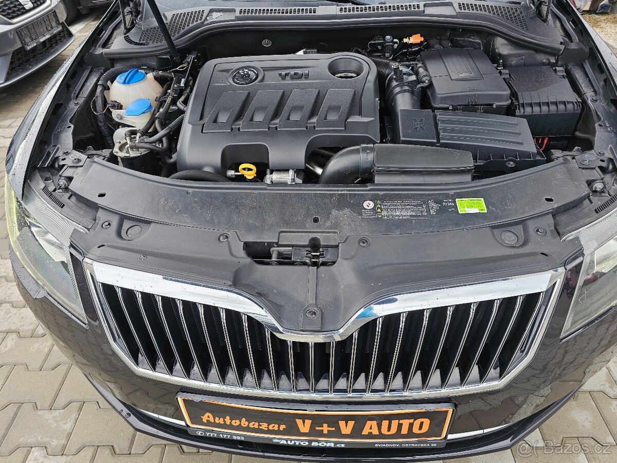 Superb II 2,0 TDi 103KW FL DSG 2015 ALU, Dig. klima, TZ, STK - 19