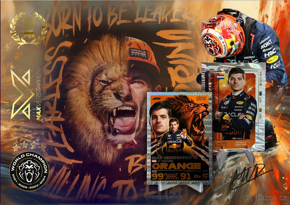 MAX VERSTAPPEN ORANGE SET - 19