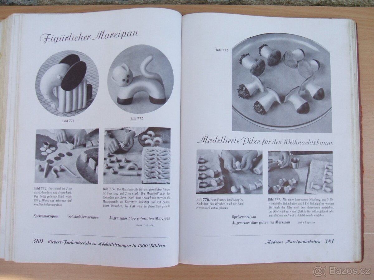 Weberova vysoká cukrářská škola-unikátní německá kniha - 19