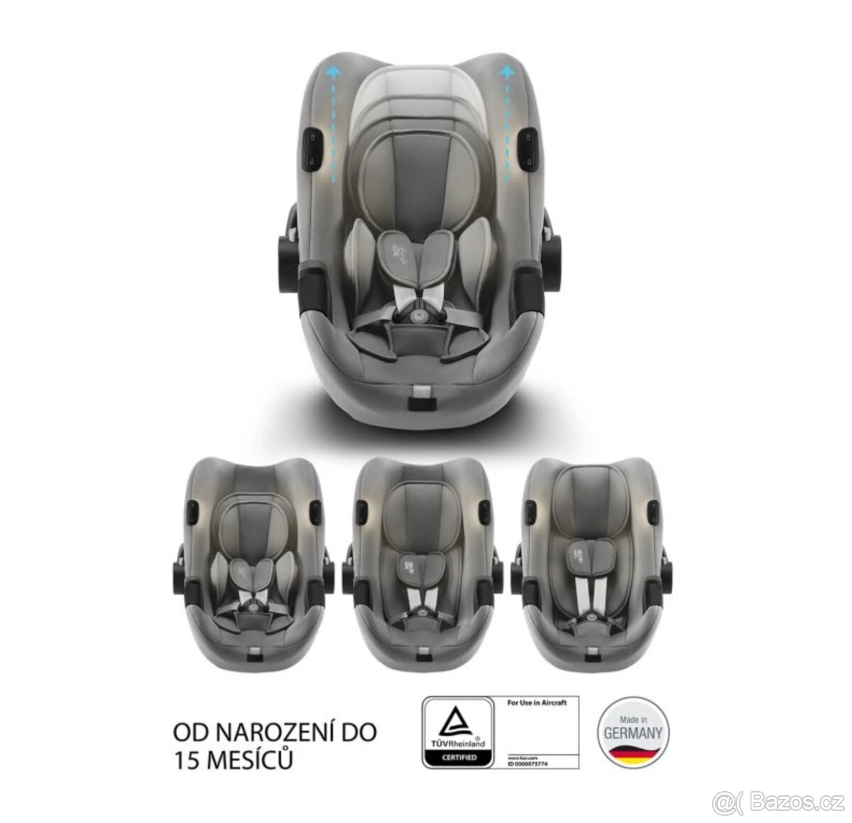 Autosedačka Britax Baby-Safe iSense - Atlantic Green + báze - 19