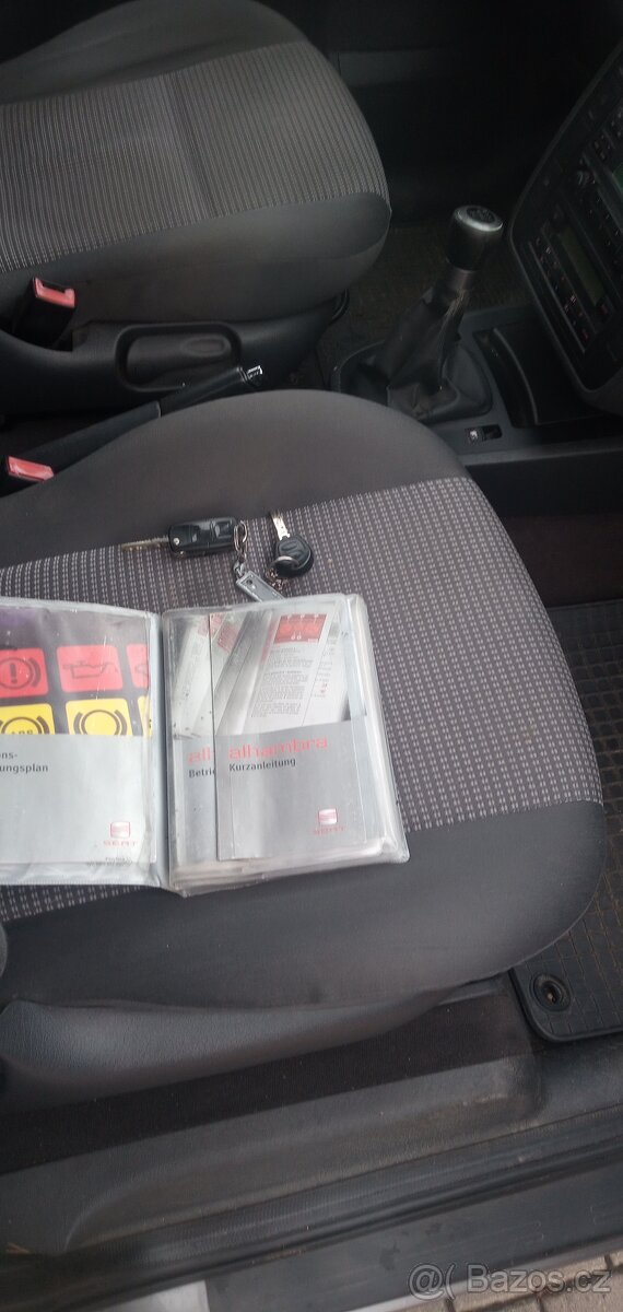 PRODÁM SEAT ALHAMBRA 1.9 TDI 85kW 6kvalt rv 2004 7mist - 19