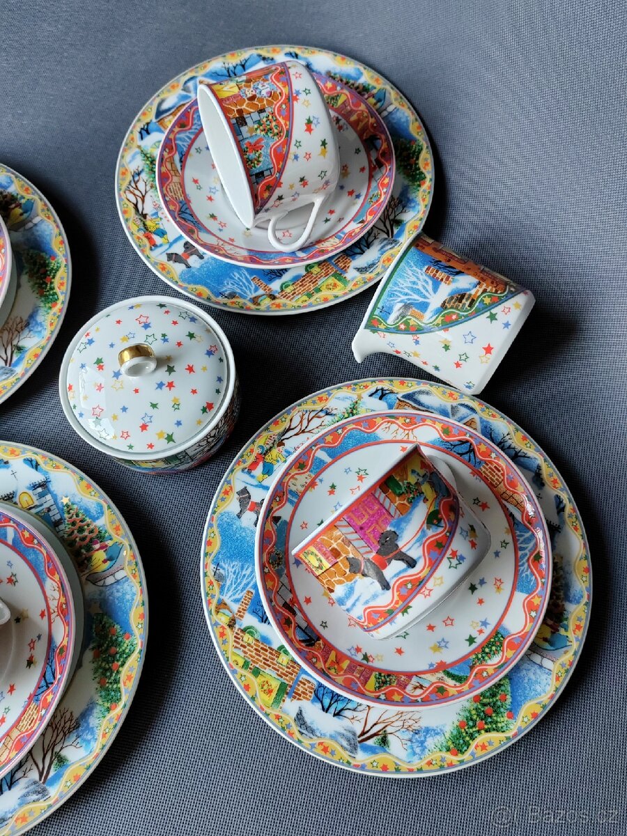 Vánoční porcelánová sada Eschenbach série "Jingle Bells" - 19