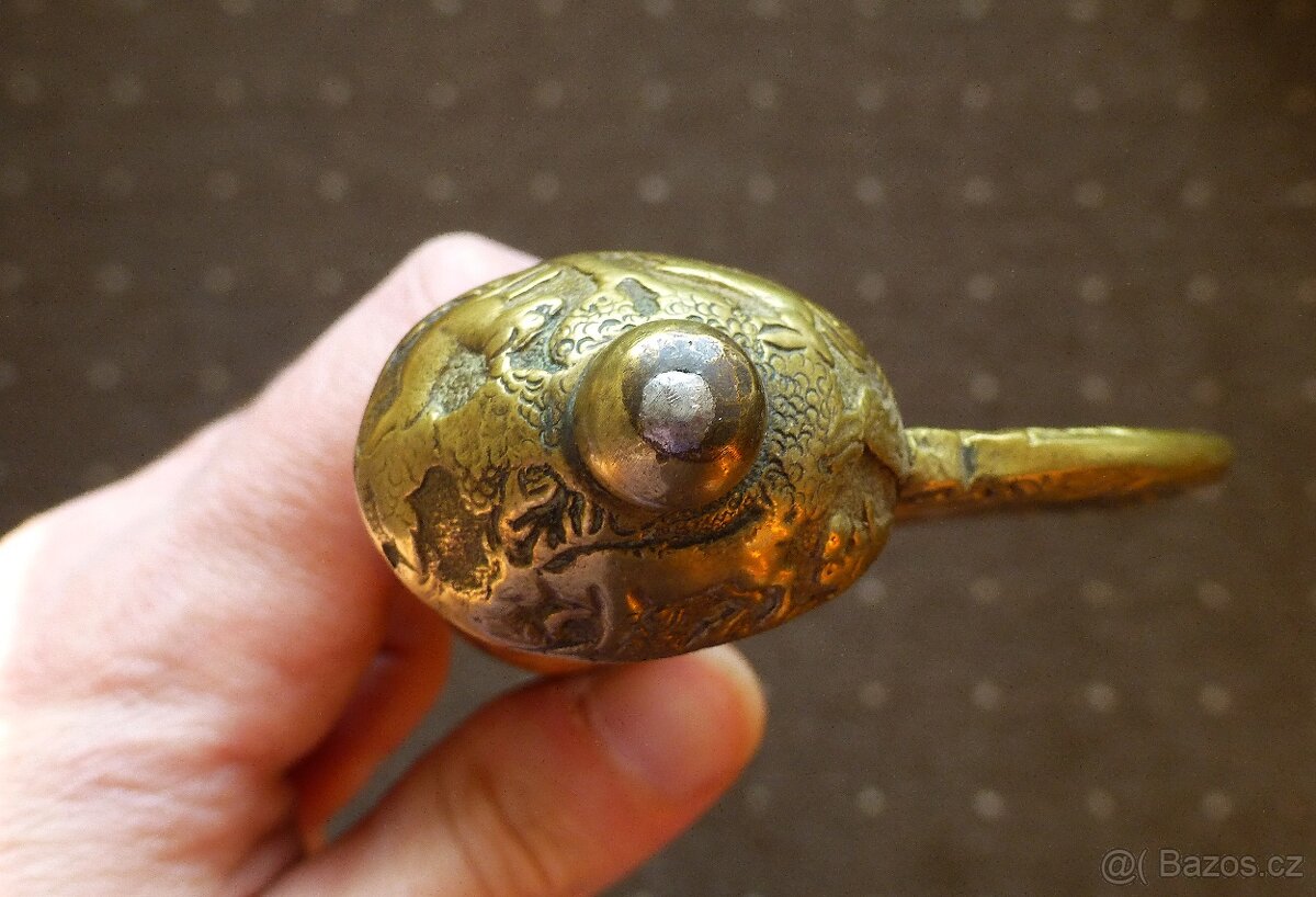 Lovecký tesák - Asi 18. století - Rytá čepel - 19