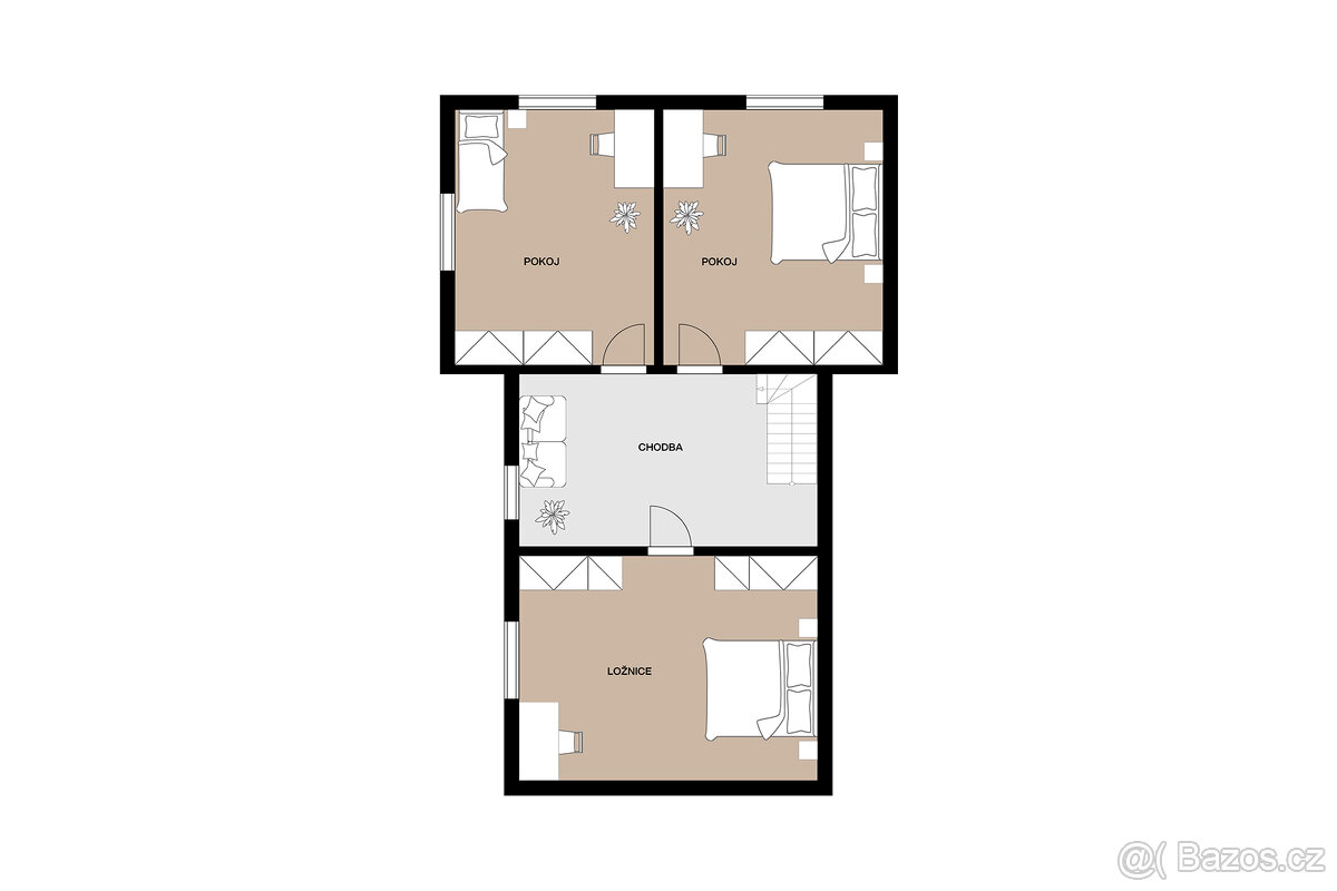Dům 4+1 o ploše 200 m2 - Pravonín, Pravonín - 19