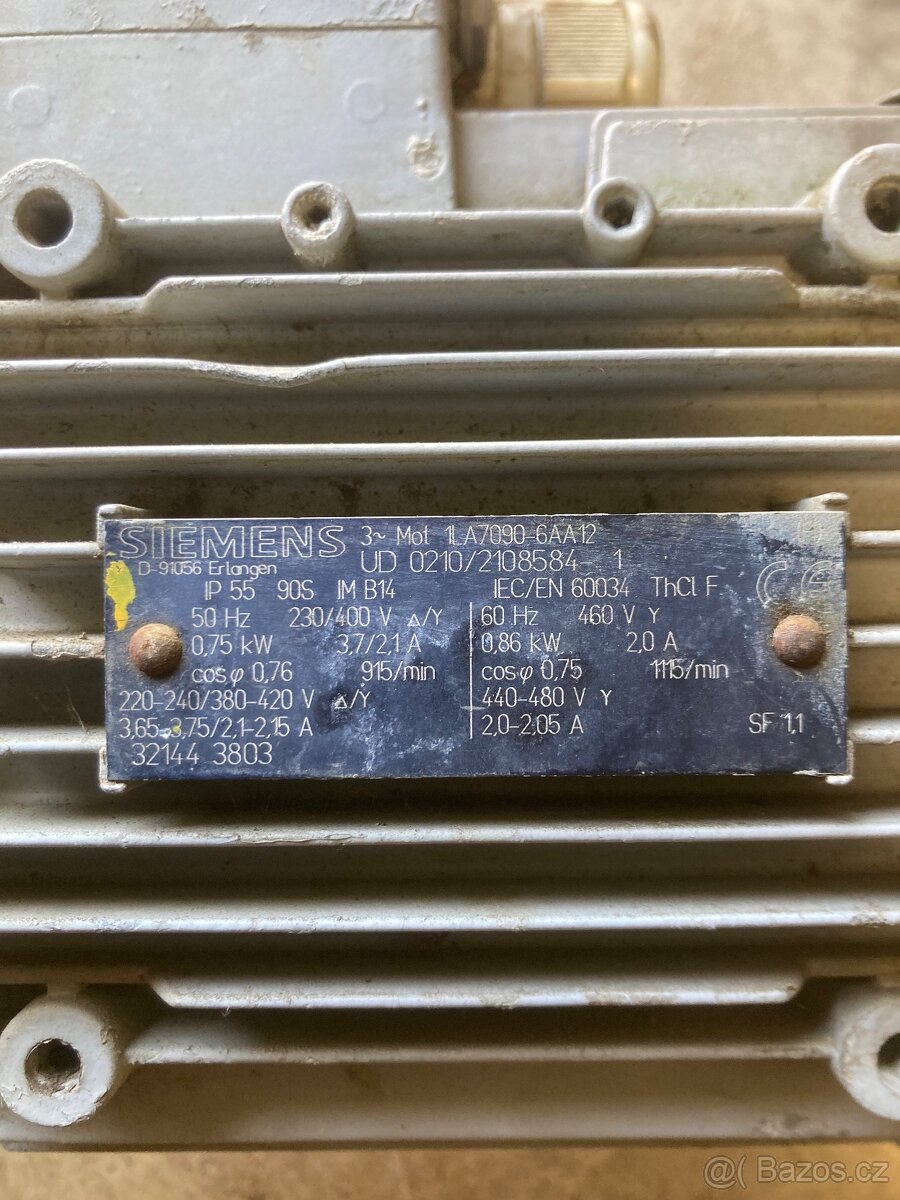 Elektromotor s převodovkou - 19