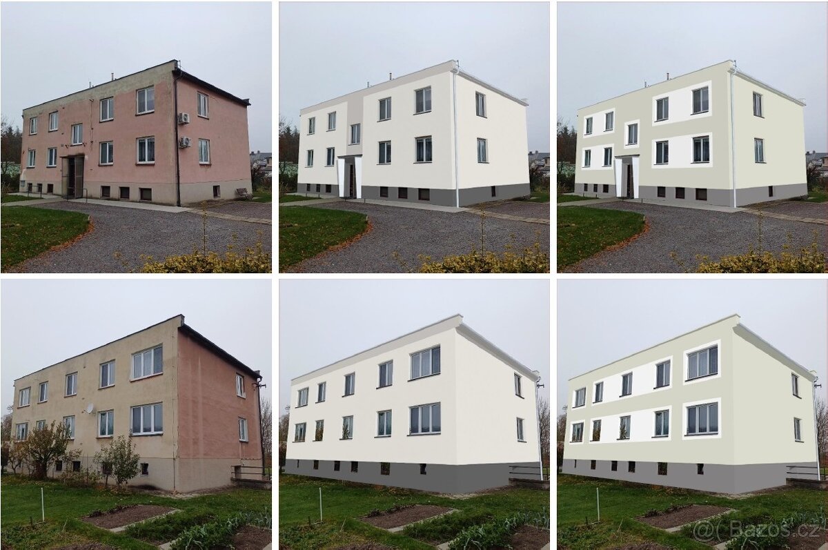 Zděný byt 2+1, 51m2 + garáž 17m2 - 19