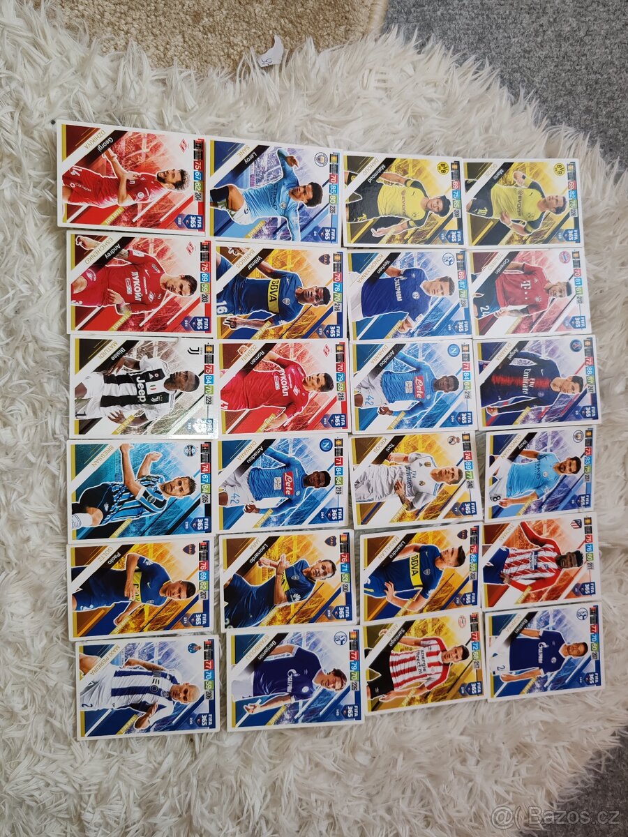 Fotbalové kartičky Panini - 19