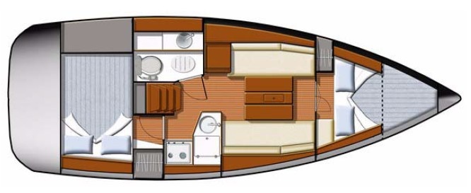 Plachetnice SUN ODYSSEY 30i - 19