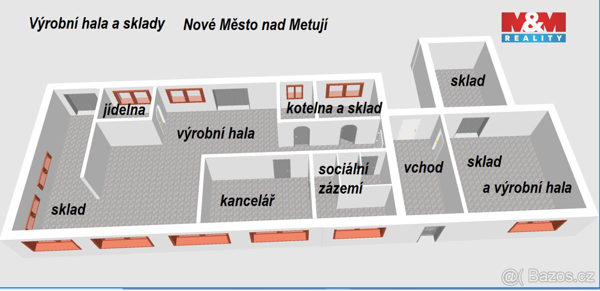 Prodej výrobního objektu, 938 m², Nové Město nad Metují - 19