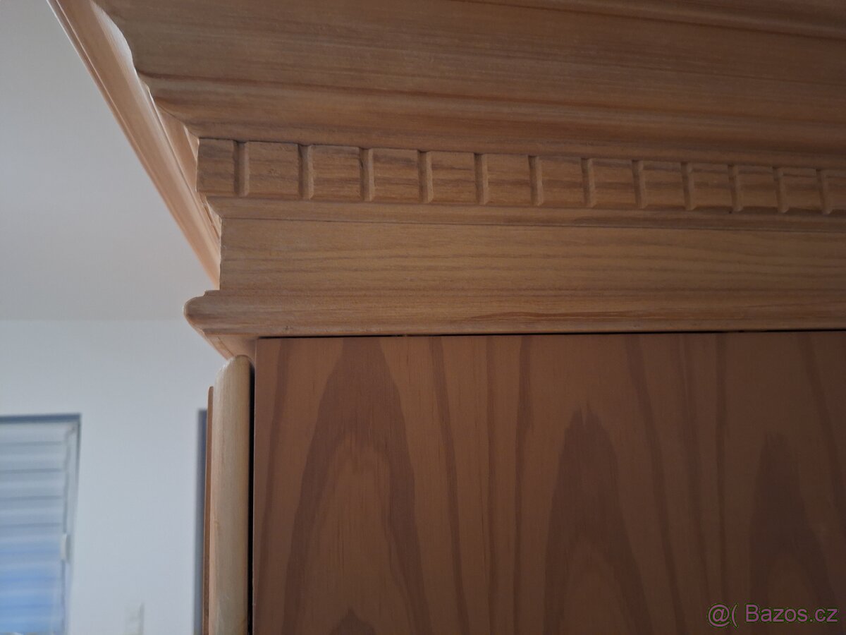 KVALITNÍ LOŽNICE PINIE TOP STAV JAK NOVÁ - 19