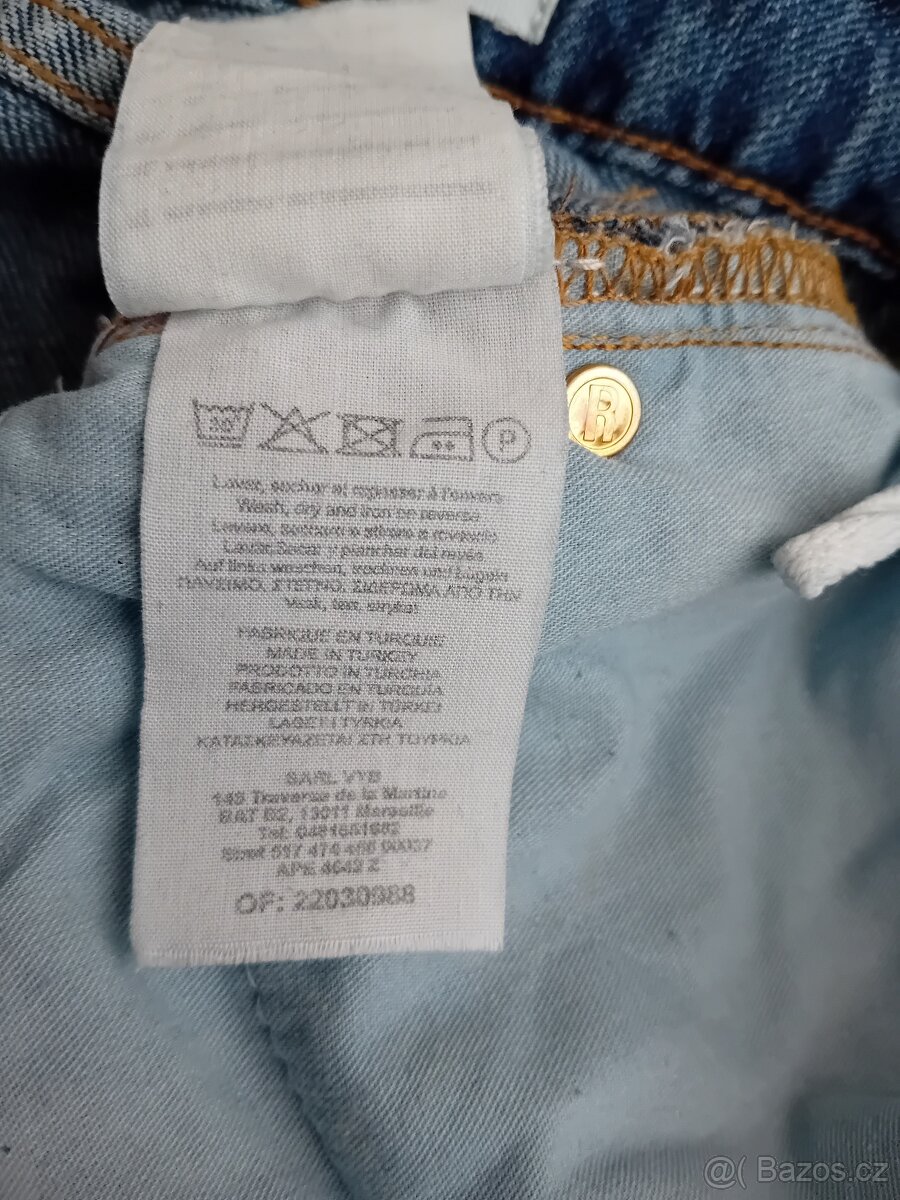 Reiko dámské široké džíny vel. XS/S - 19