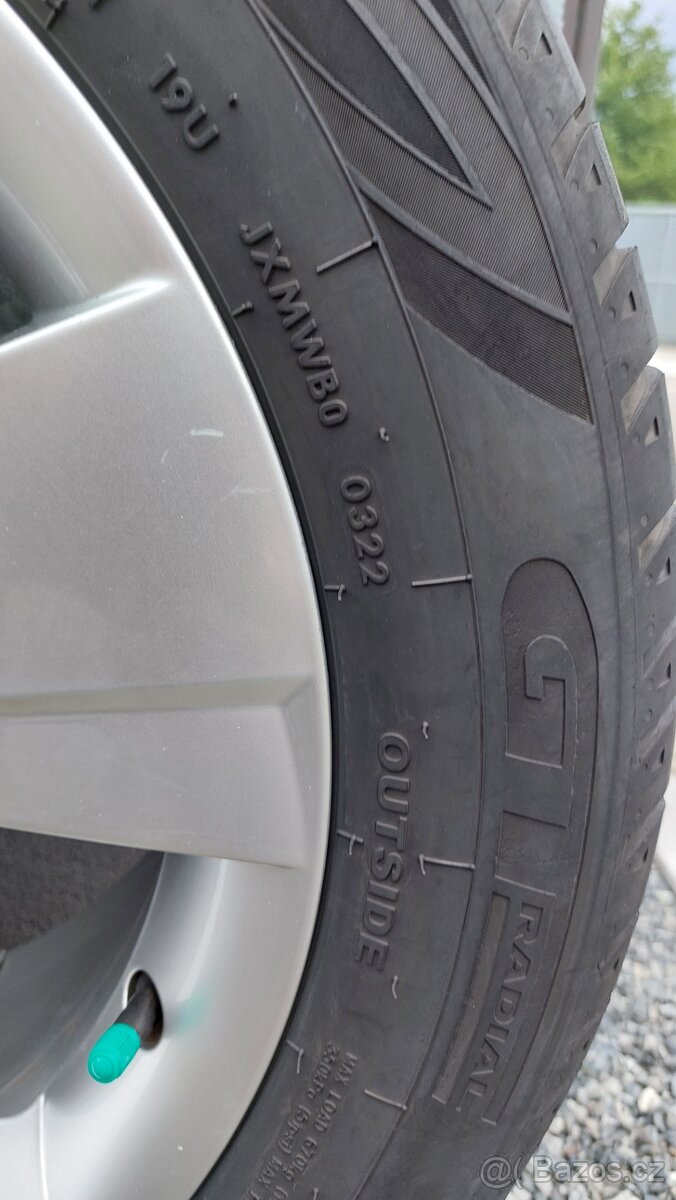 Alu kola 5x112 r17 Zeus orig skoda SUPERB III IV letní pneu - 19