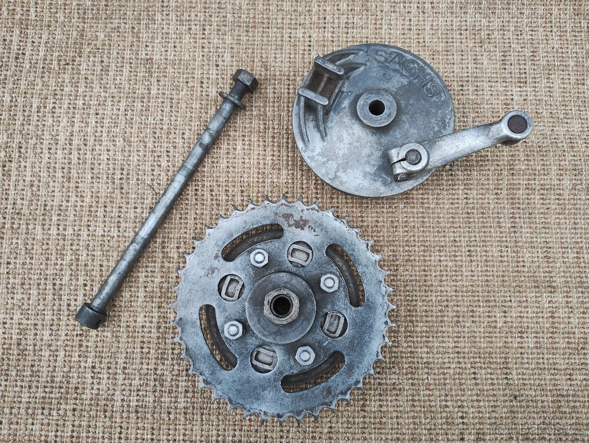 Prodám díly motoru Fichtel & Sachs 98 Wanderer, DKV, NSU - 19