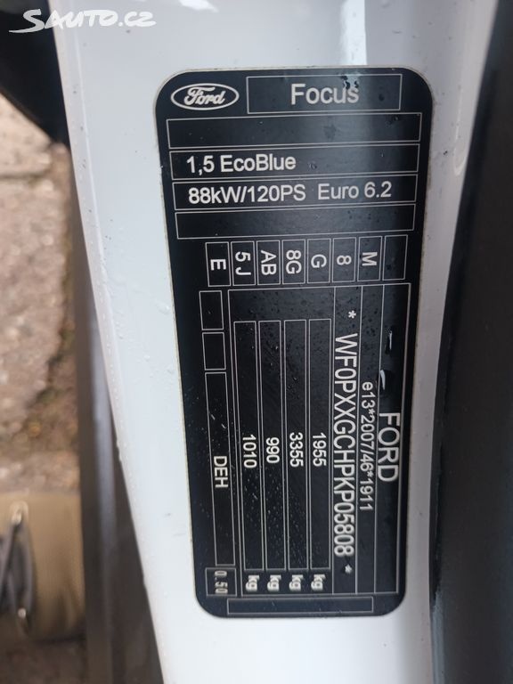 Ford Focus, 1.5TDCI tažné z.126tkm - 19