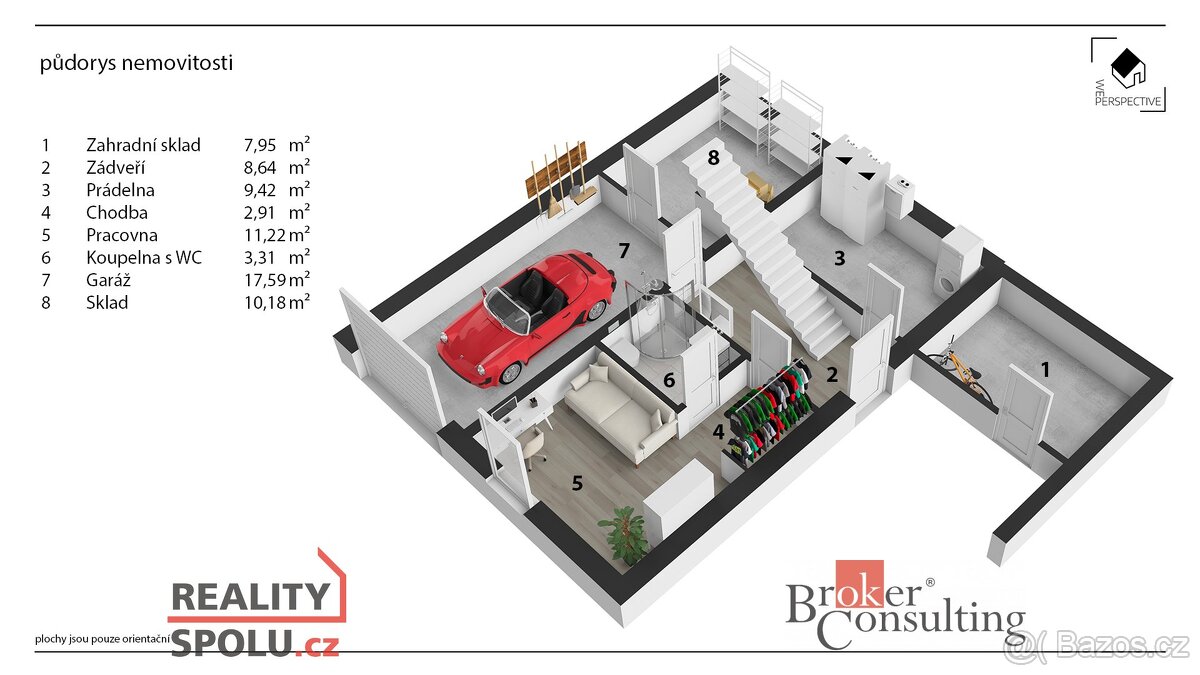 Prodej, domy/rodinný, 280 m2, Luka pod Medníkem 1, 25401 Jíl - 19