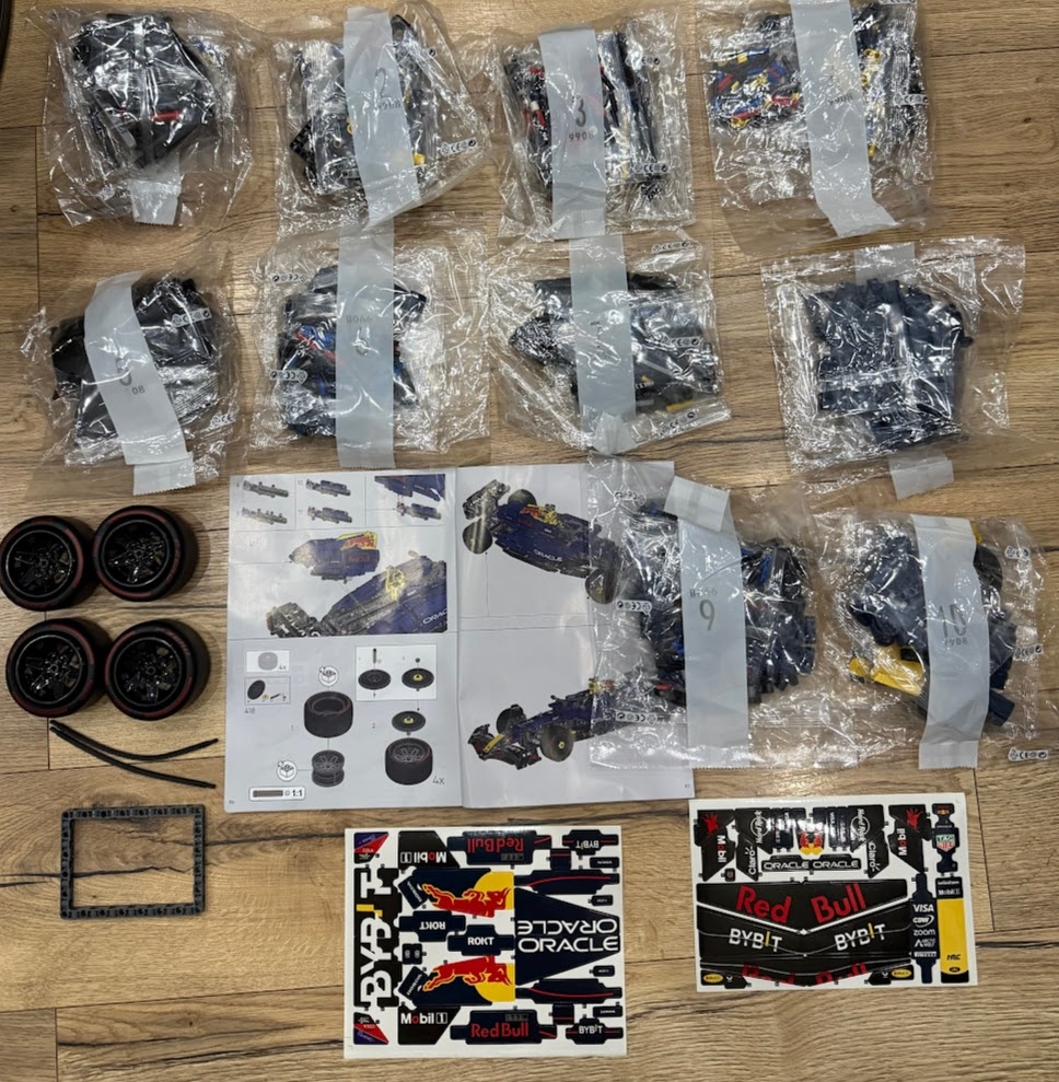 Nové neotvorené formule F1 LEGO stavebnice - 19