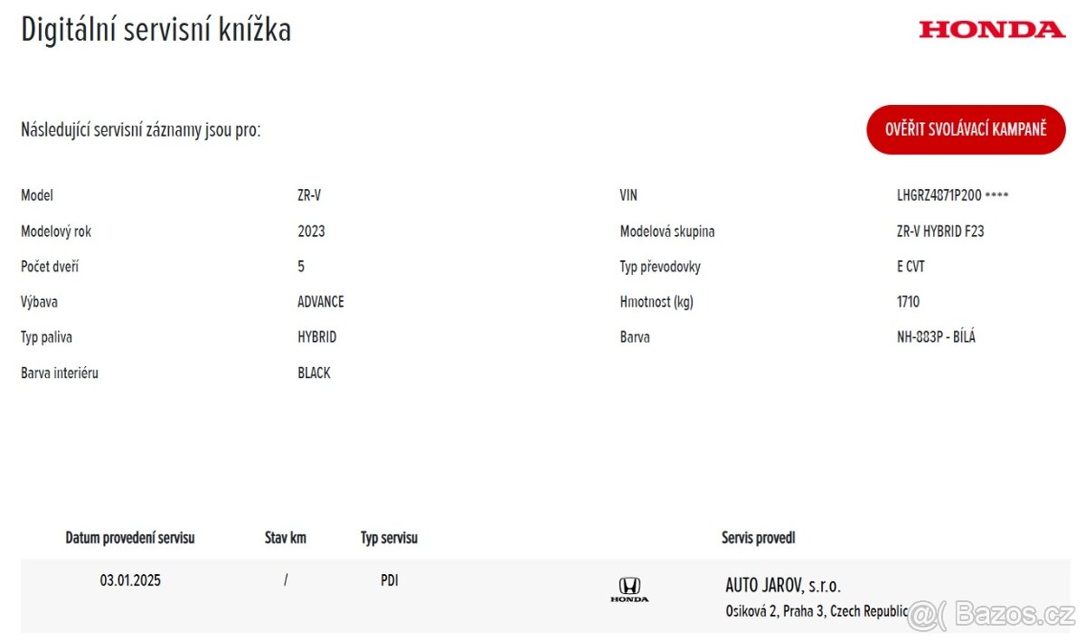 HONDA ZR-V 2.0 e:HEV Advance Panorama BOSE® Head-Up Kůže atd - 19