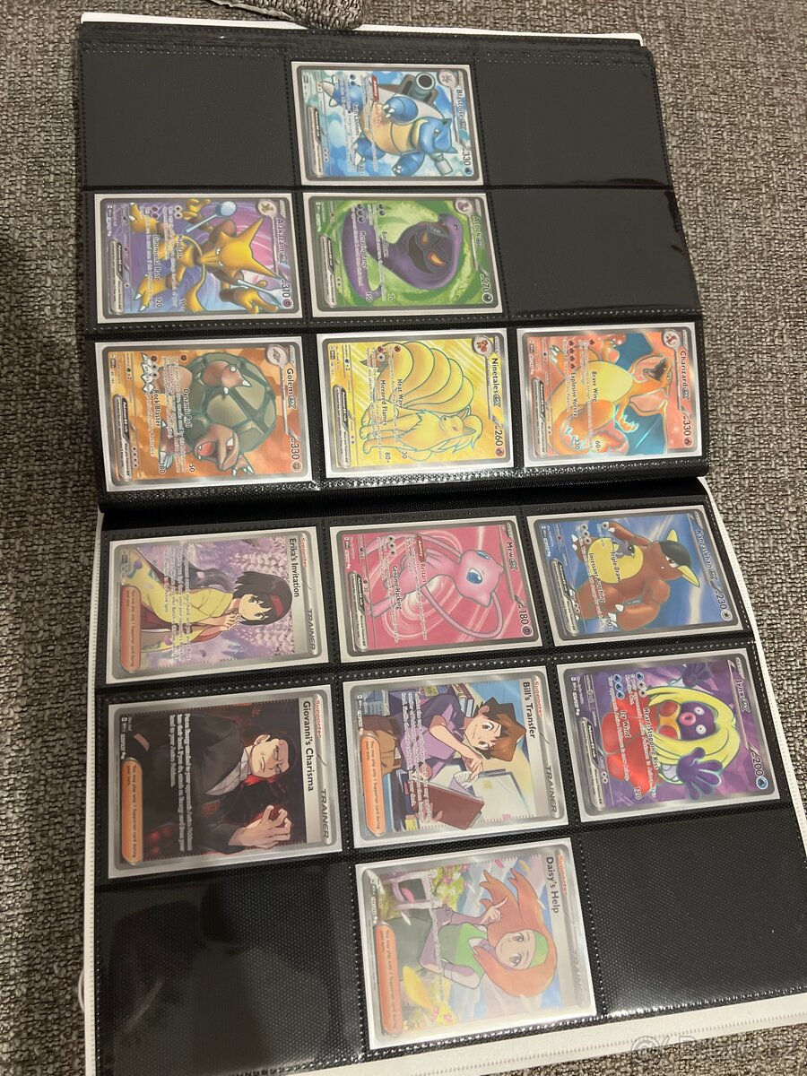 Téměř kompletní master set Pokémon 151 - 19