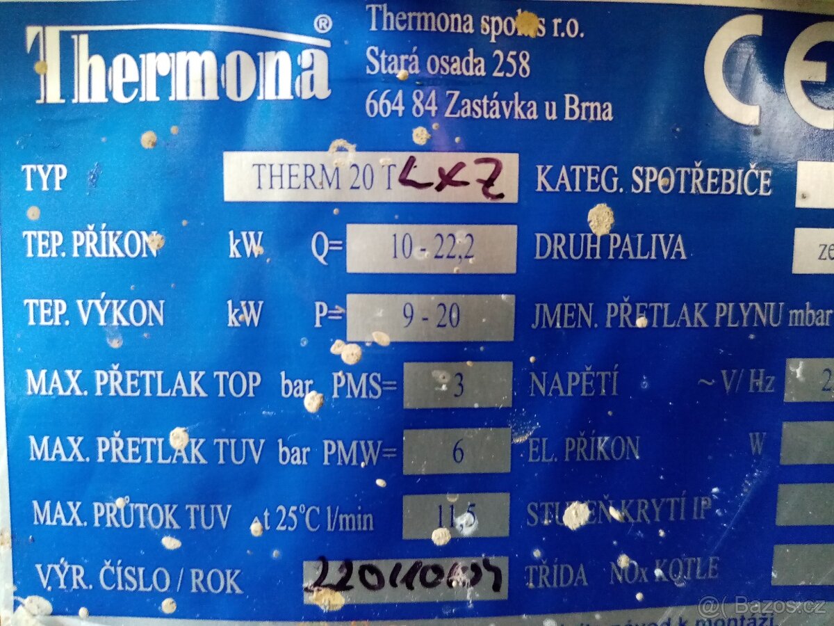 Thermona THERM 20 TCXZ, THERM 20 TLXZ, THERM 14 X - 19
