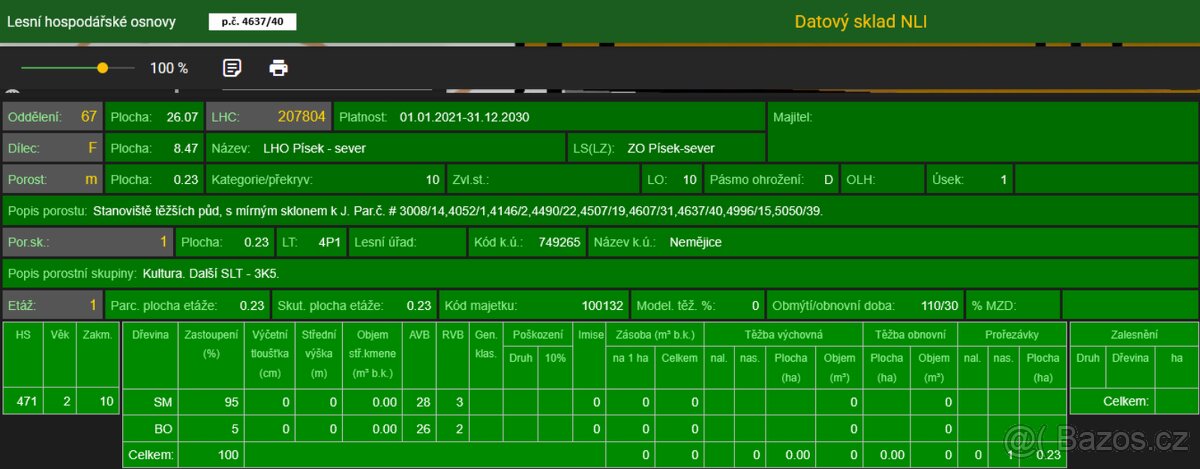 Prodám pozemky v katastrálním území Nemějice - 19