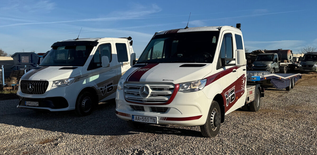 Mercedes-Benz Sprinter ťahač s návesom -na prepravu vozidiel - 19