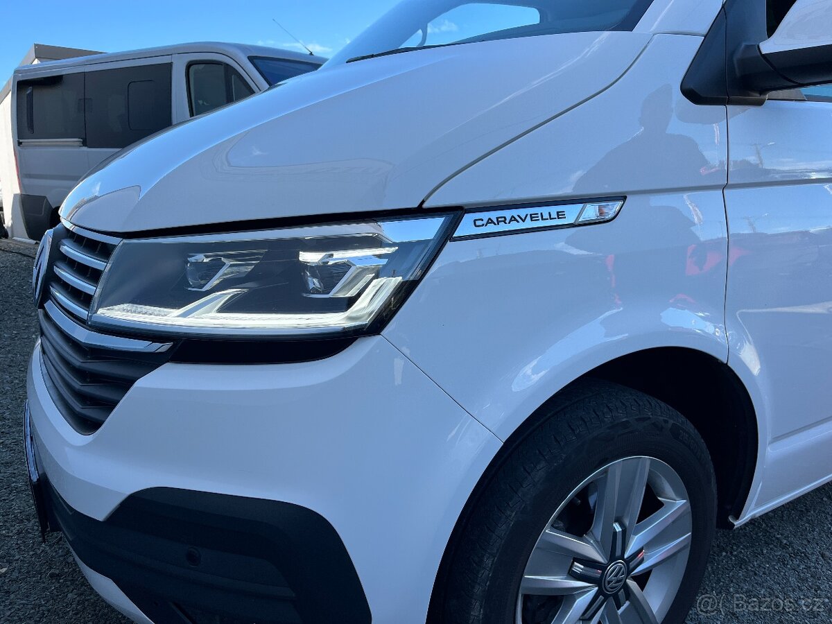 VW Caravelle T6 2,0TDi Long,2x Šoup. jen 66TKM,Koup v ČR, - 19