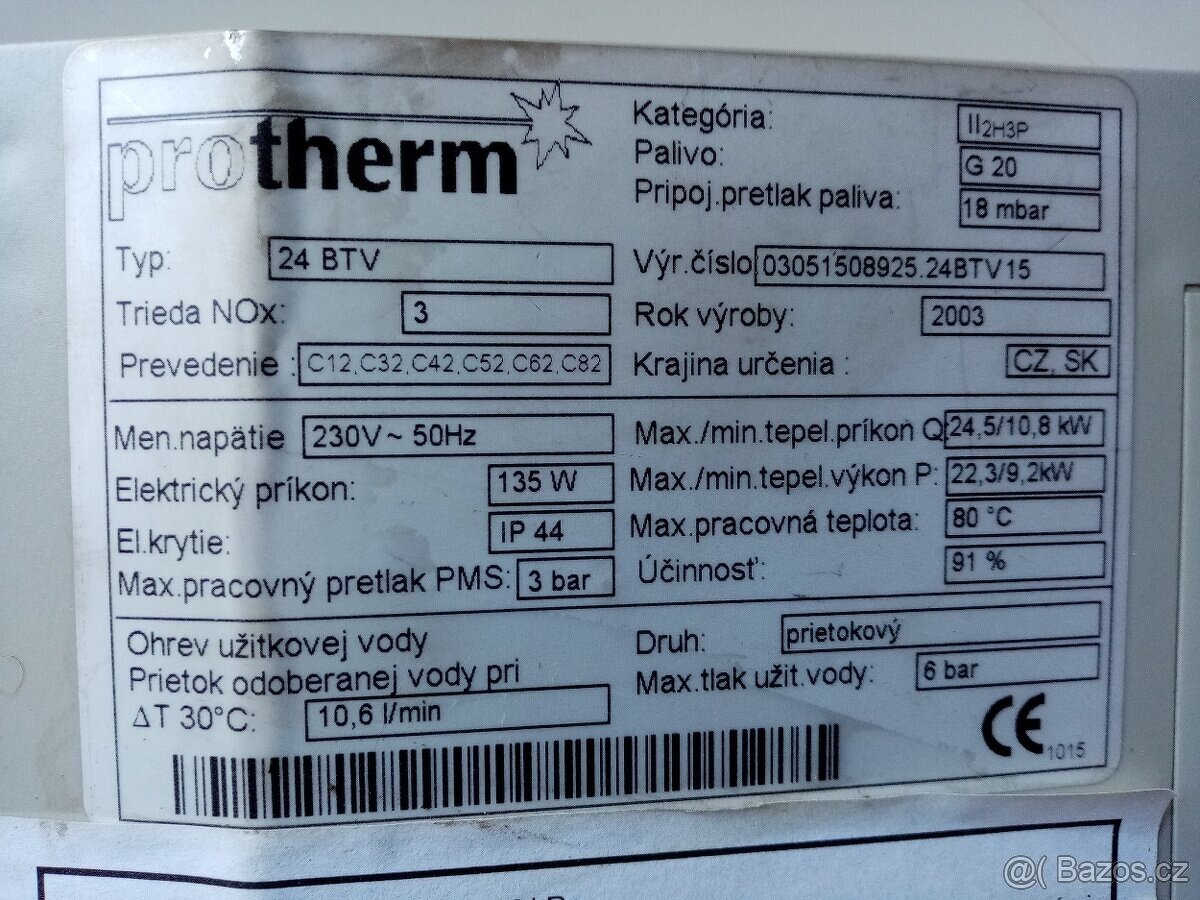 Protherm Leopard 24 BOV, Protherm Leopard 24 BTV (15) - 19