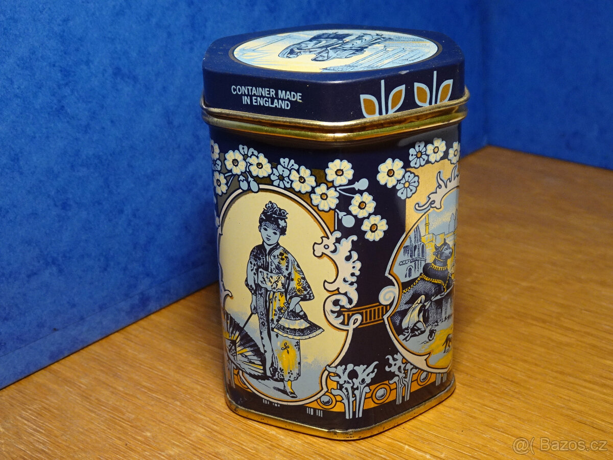 PLECHOVÉ DÓZY, PLECHOVKY ČAJ - SBĚRATELSKÁ KVALITA - 19