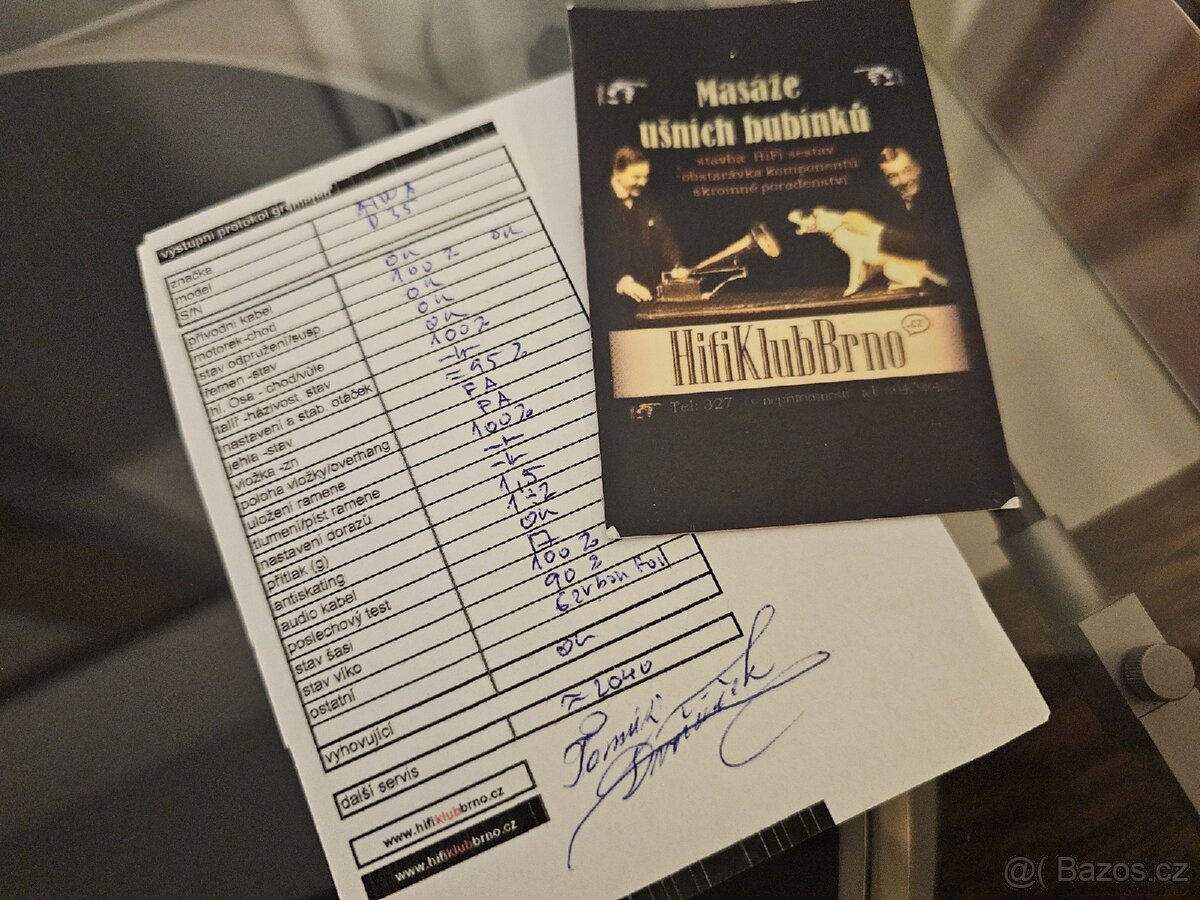 REZERVACE Marantz sestava ZES, TUNER + GRAMOFON - 19