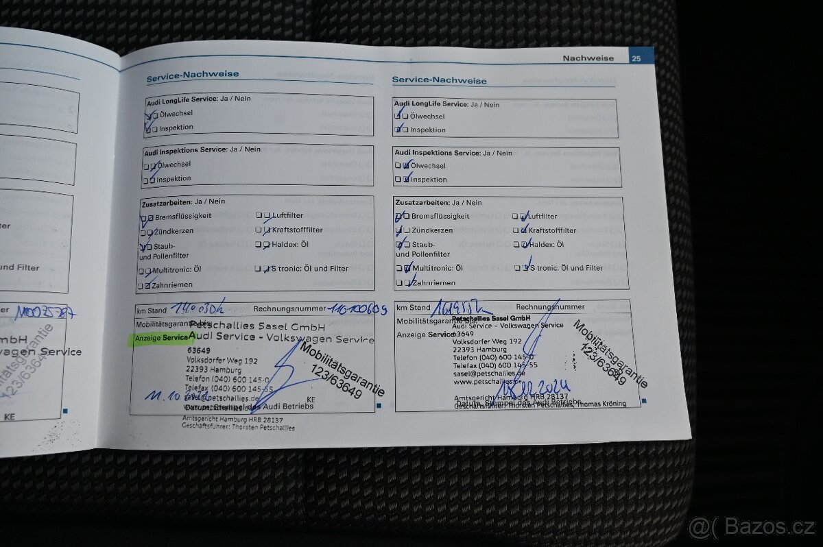 Audi A3 1.4TFSI 92KW Sportback 6/2009 - 19