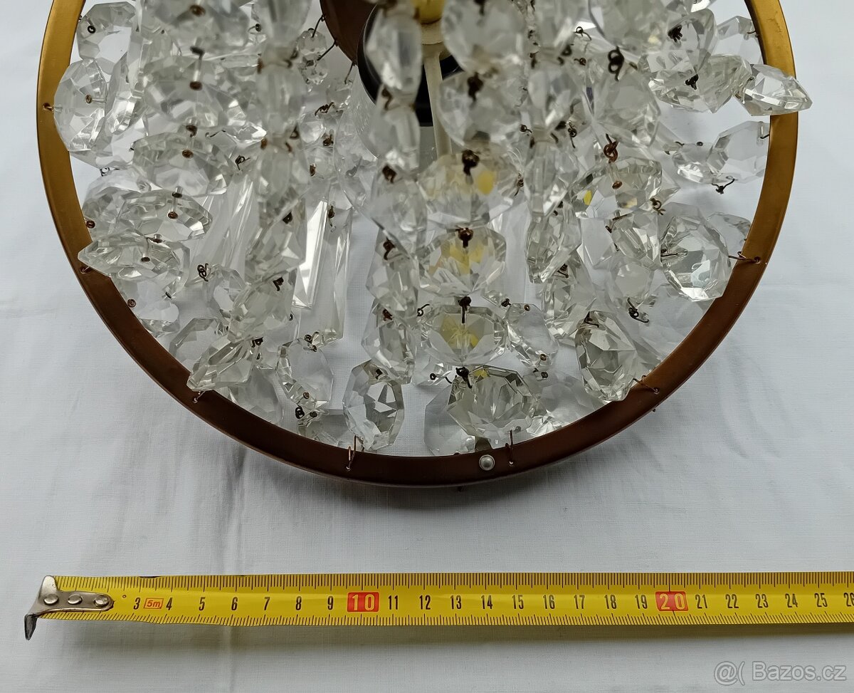 LUSTRY - STÍNIDLA - SKLO - 5 různých kusů - 19