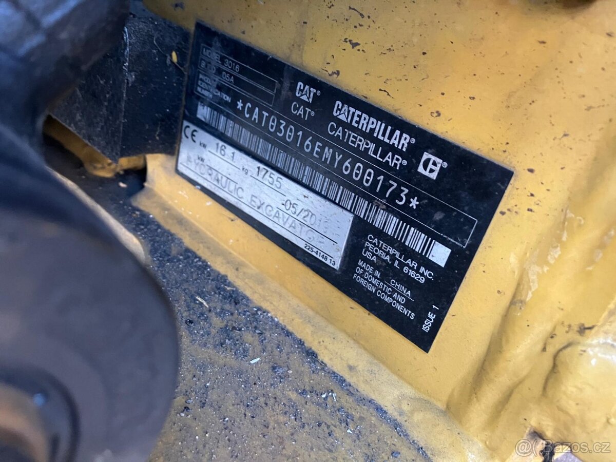 Prodám minibagr CAT 301.6 - 19