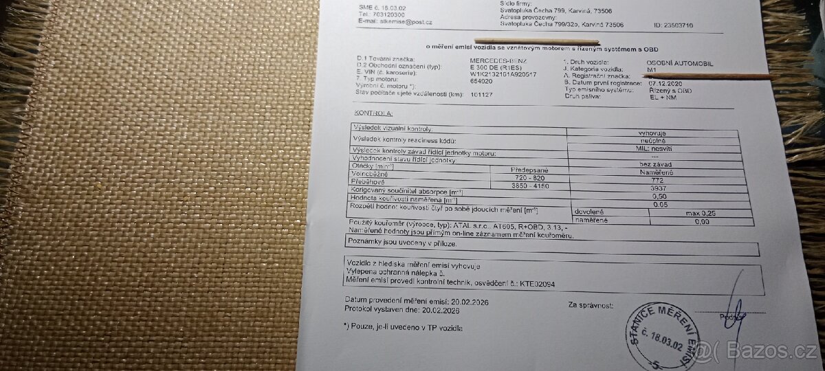 Mercedes 300 de ,225 kW,700nM, plug-in hybrid,rv 12m.2020 - 19