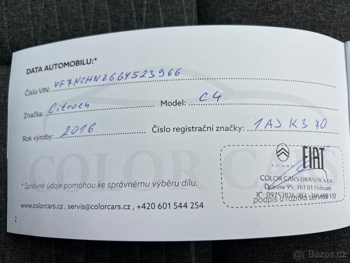 Citroën C4 1.2 110k SERVIS ZÁRUKA NAVI - 19