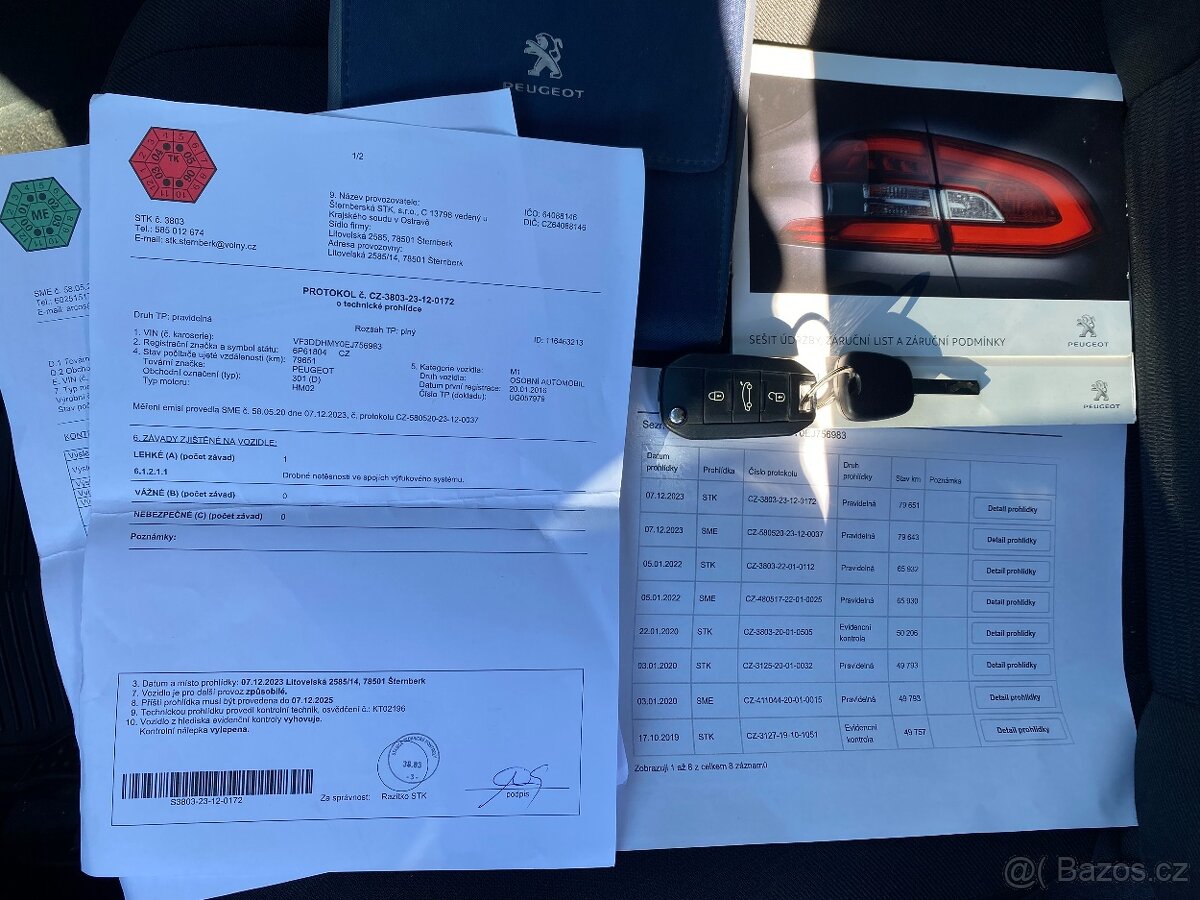 Peugeot 301 1.2 i Klima, 8xPneu - 19