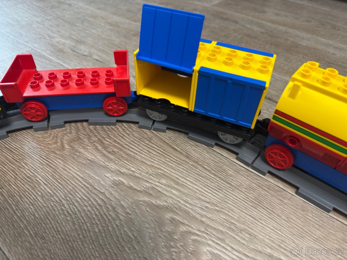 LEGO DUPLO – vlak, koleje, výhybky, kostky, farma, zvířata - 19