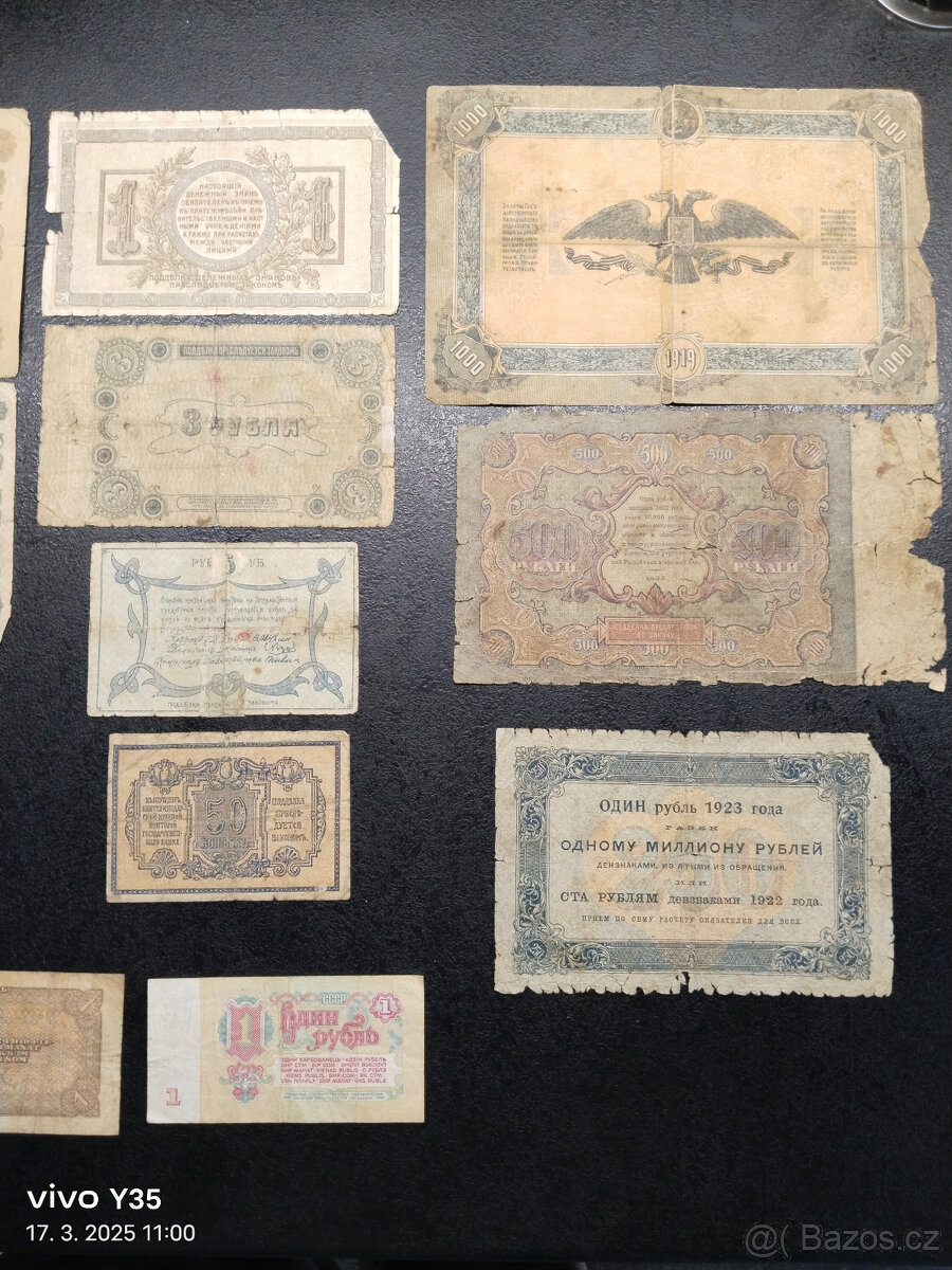 Bankovky Rusko 1909 - 1961 - 19