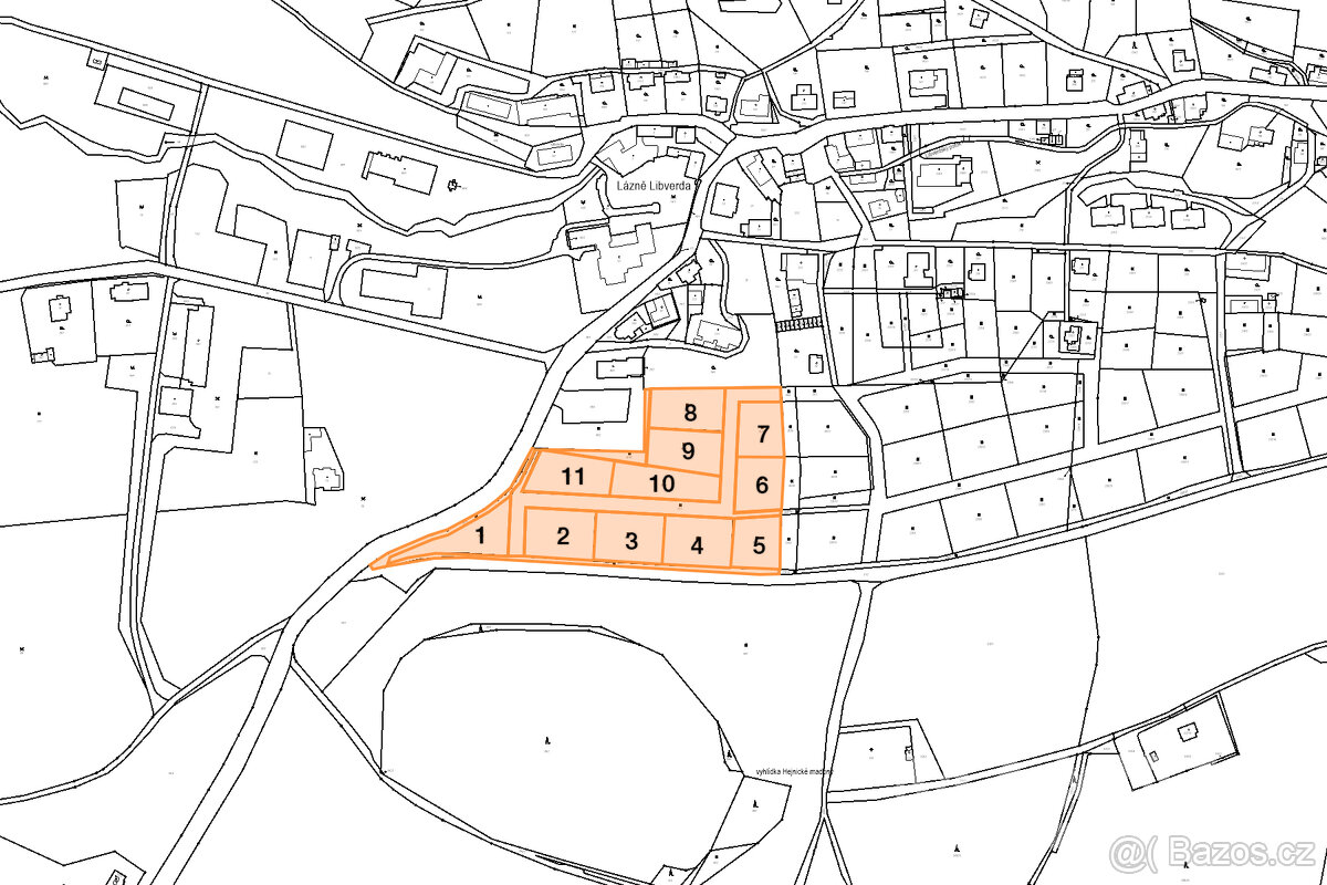 Pozemek o ploše 19235 m2 - Lázně Libverda, Lázně Libverda - 19