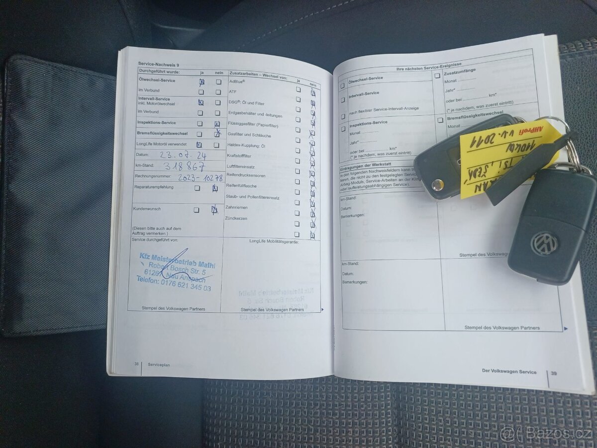 Volkswagen Sharan, 1.4TSI,Tažné, model 2011 - 19