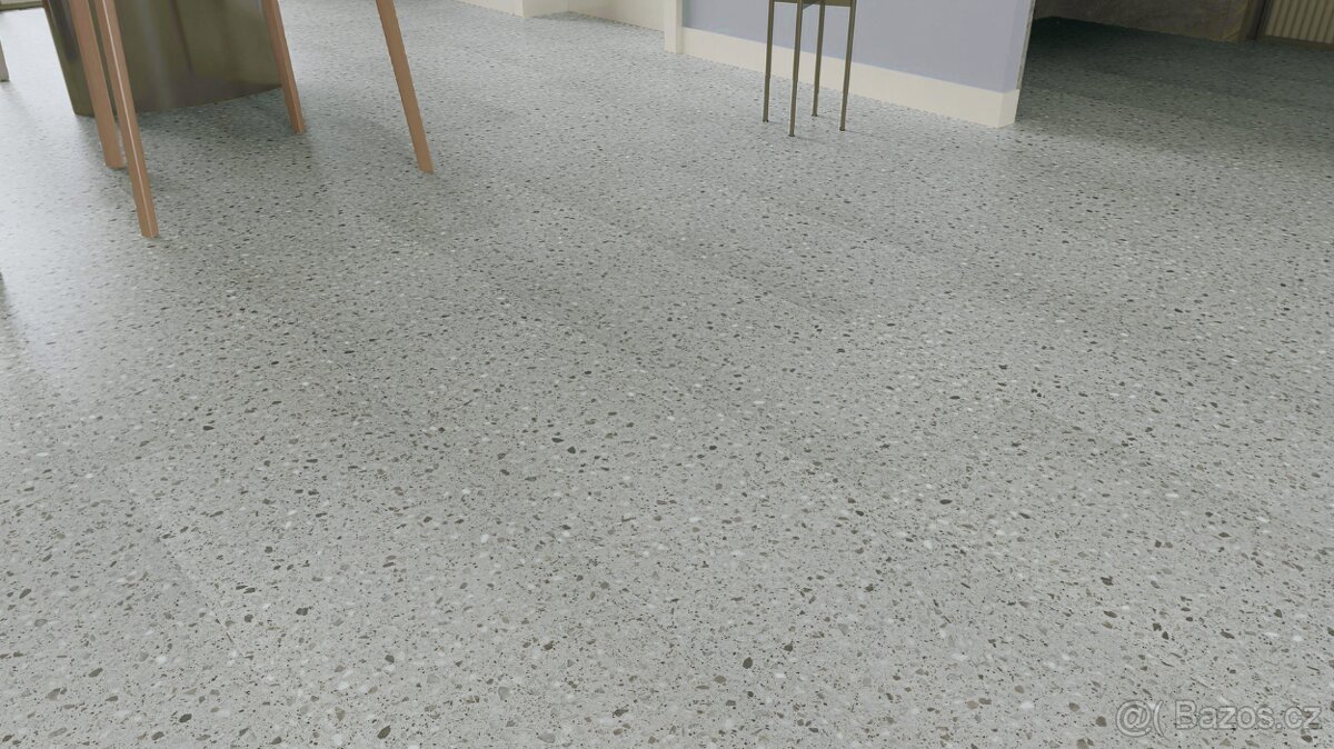 Nejodolnější vinylová SPC klik podlaha imitace betonu - 19